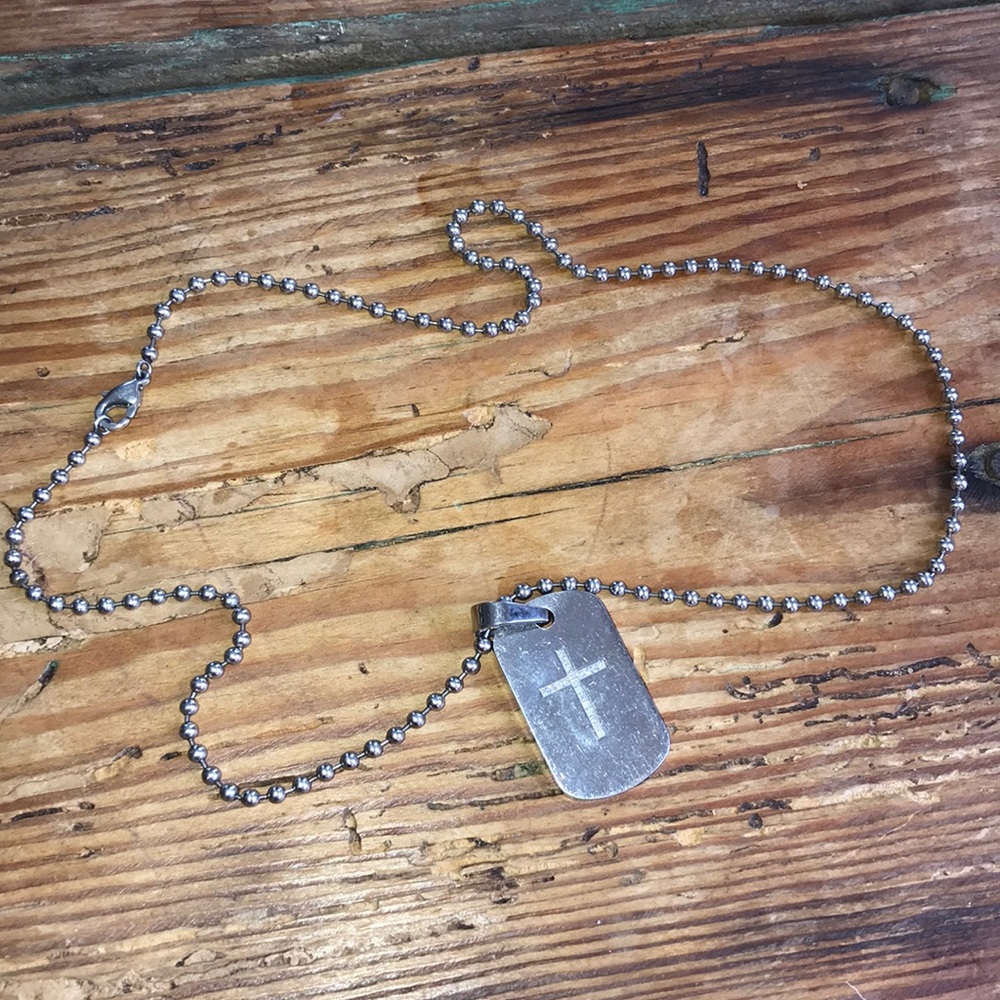 Stainless Steal Chain with Dog tag